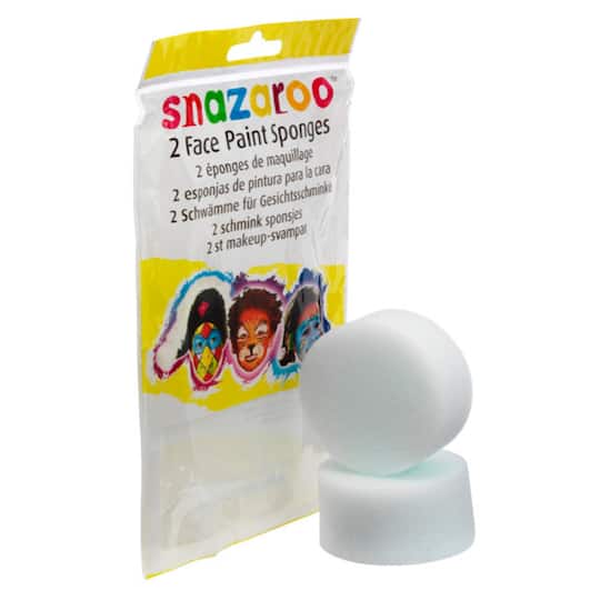 Snazaroo&#x2122; Face Painting High Density Sponges, 2ct.